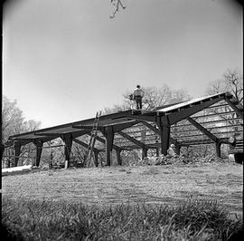 Steelwork, New Pavilion, Lake Ontario Park